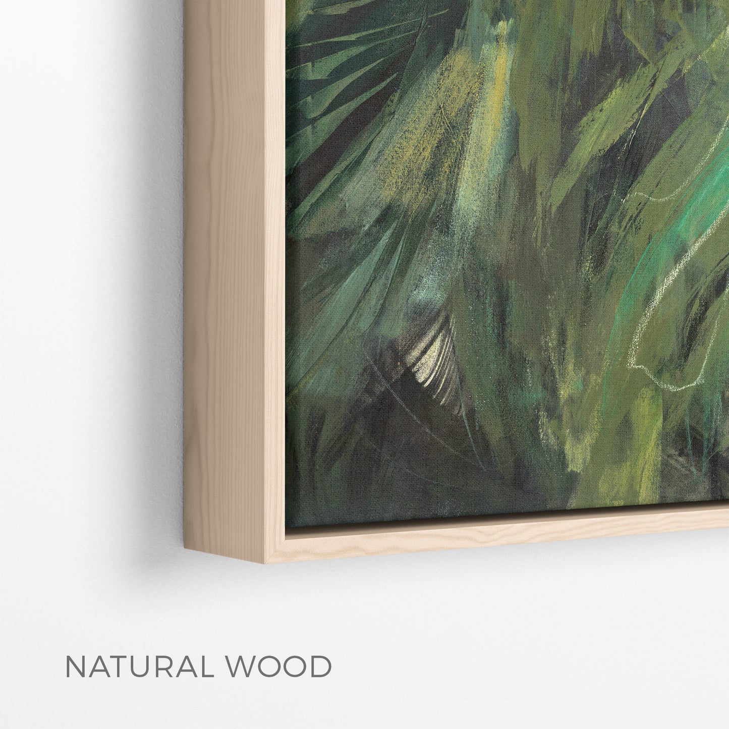"Between Two Ferns" Canvas Print