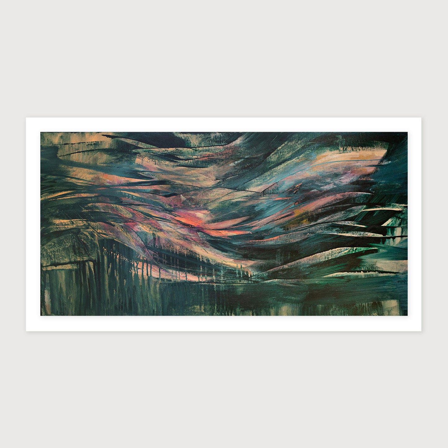 "My Fears Were Drowned in Perfect Love" • Print on Canvas
