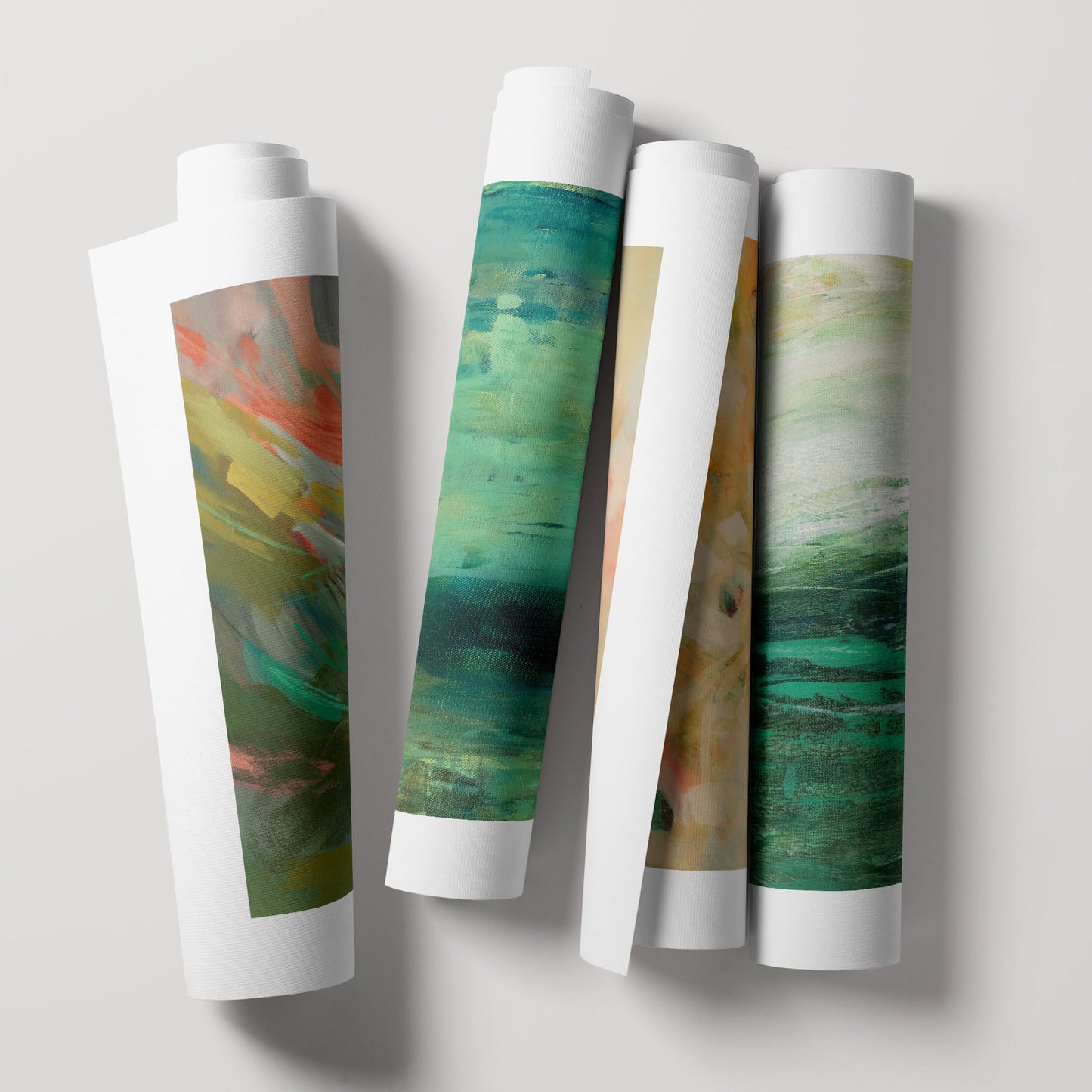 "Electric Bouquet 1" • Print on Canvas