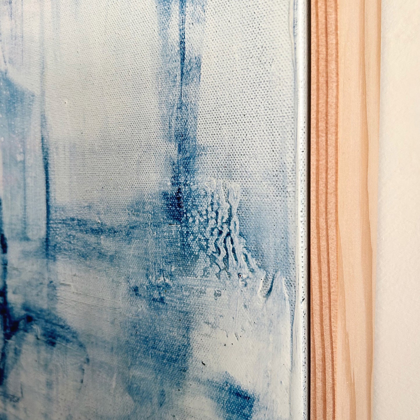 "The Letter That Went Through the Wash" - 25" x 25"