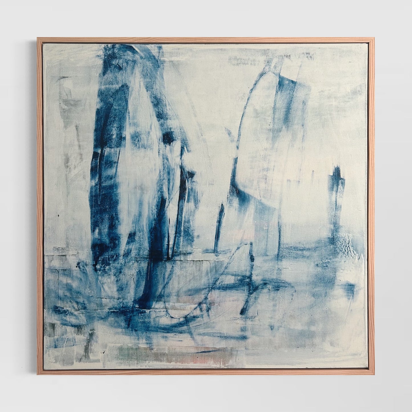 "The Letter That Went Through the Wash" - 25" x 25"