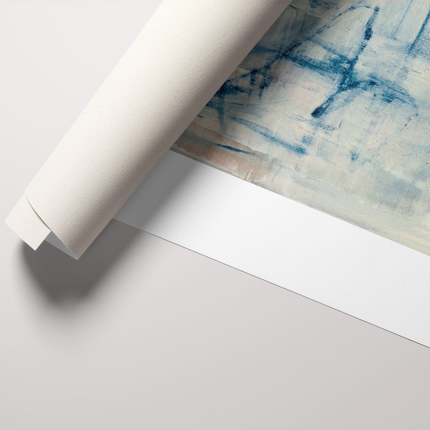 "The Letter That Went Through the Wash" • Print on Canvas