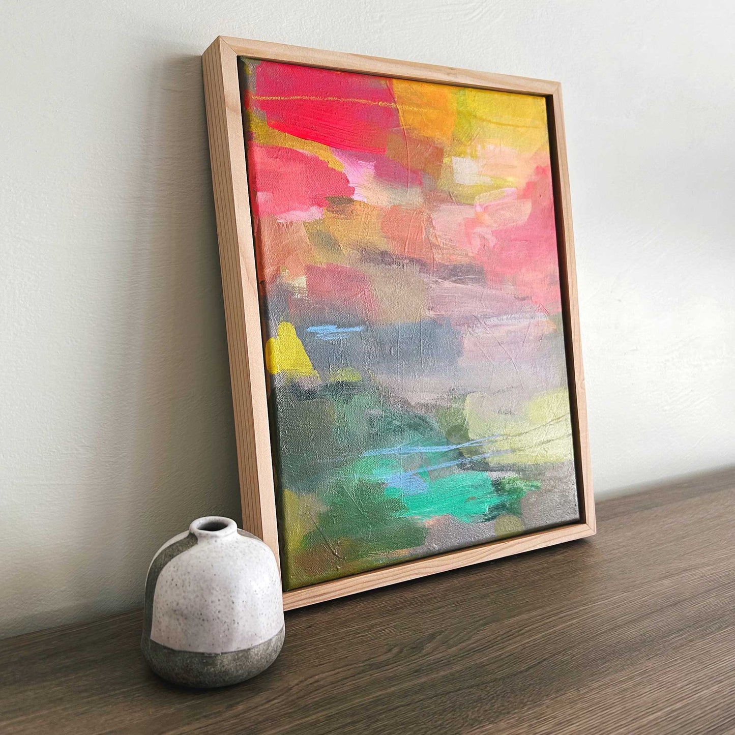 "The Spectrum of Sunset" - 12" x 15"