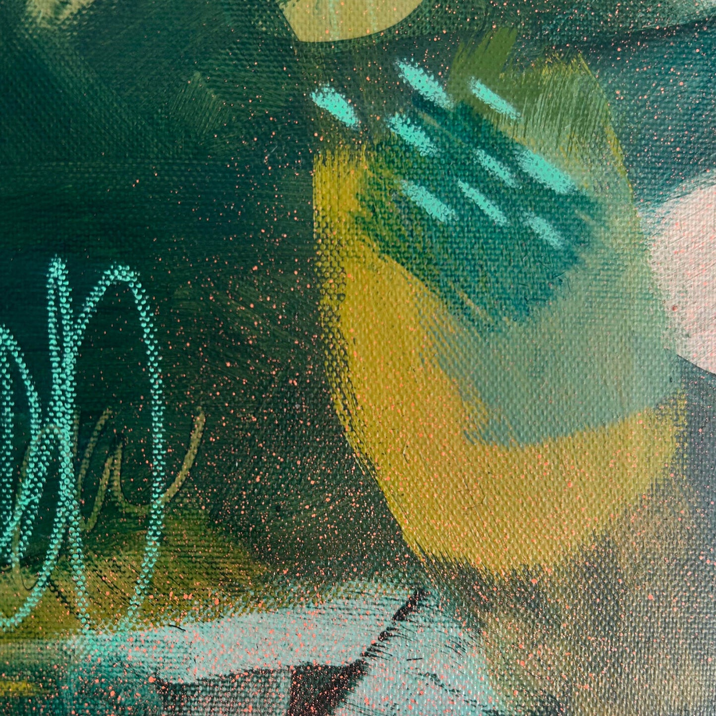 "You Never Let Me Down" - 6" x 6"