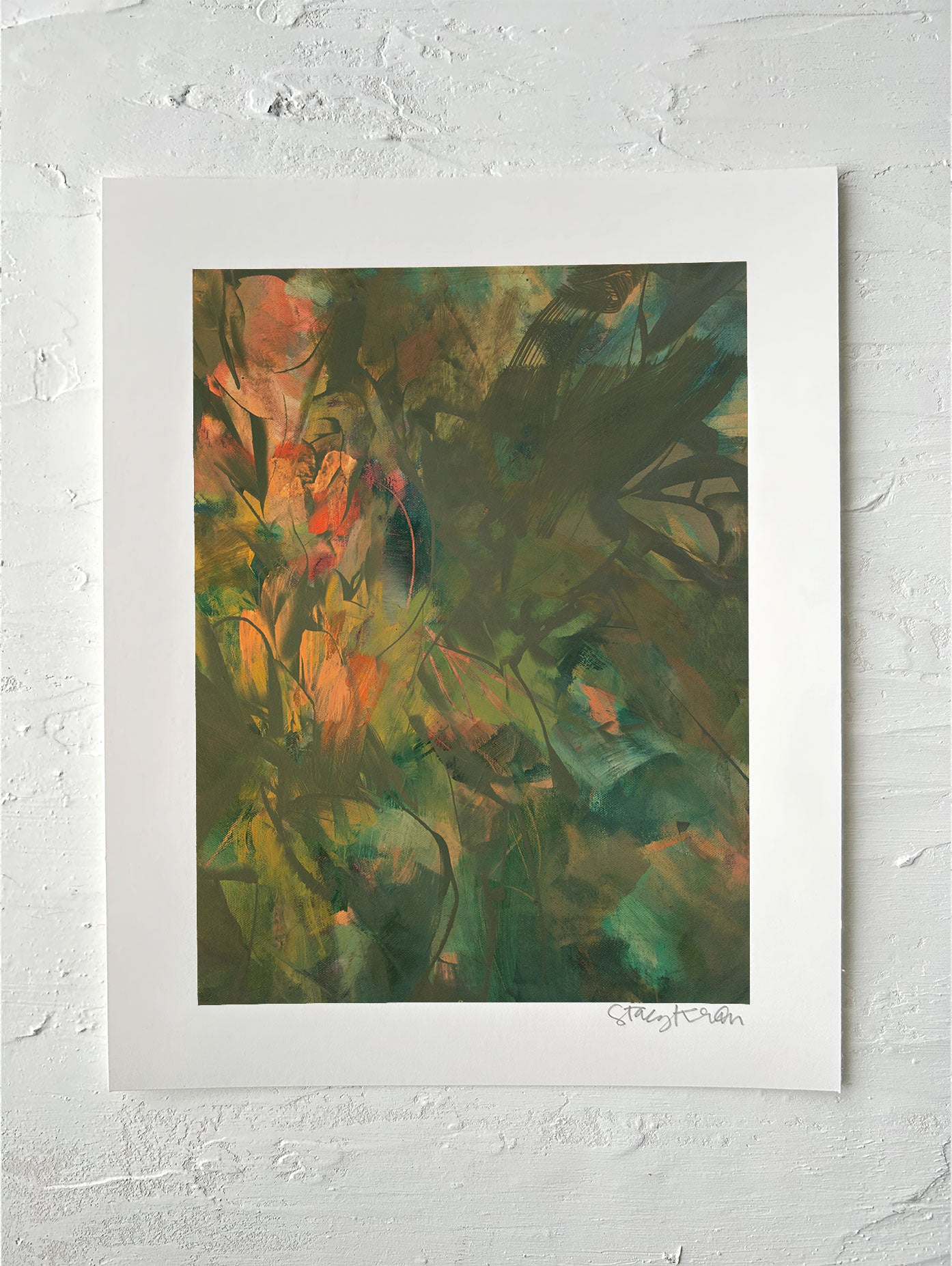 "Fragments of Fall" • 8x10" print