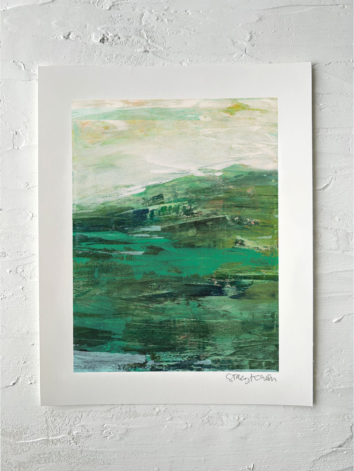 "Green Pastures" • 8x10" print