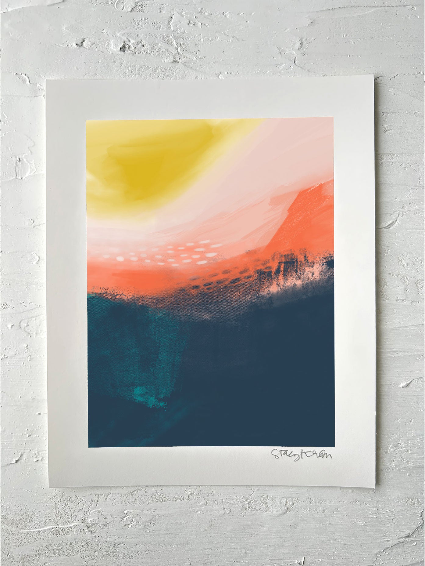 "Into the Deep" • 8x10" print