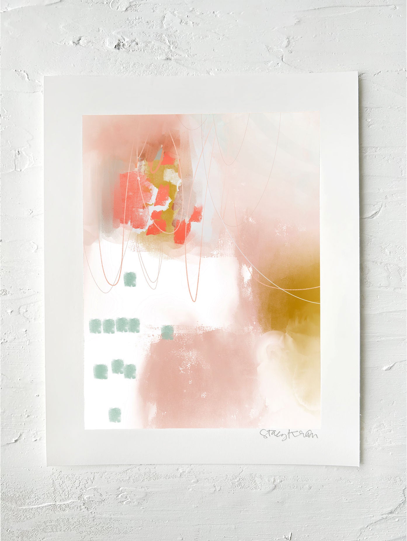 "Softly Sweetly" • 8x10" print