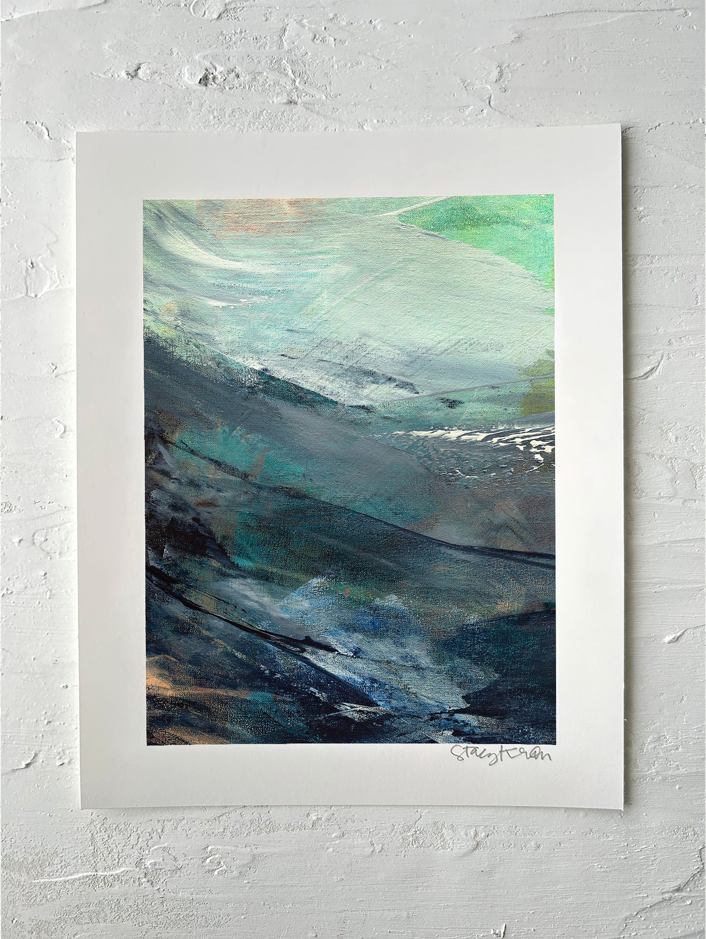 "When Oceans Rise 1" • 8x10" print