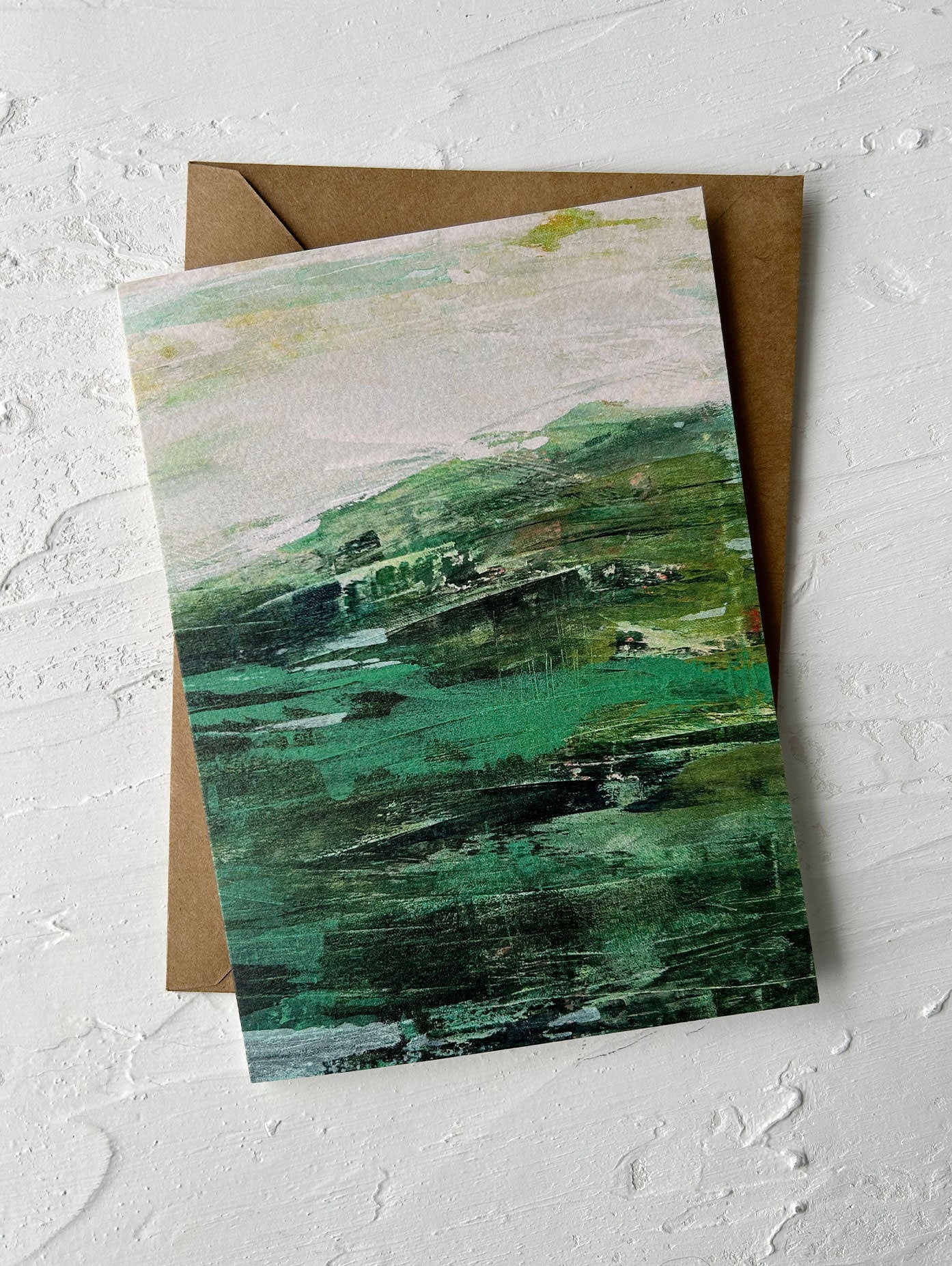 "Green Pastures" Greeting Card