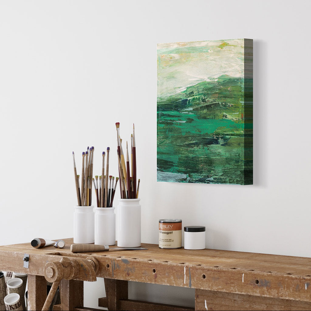 "Green Pastures" Gallery Wrapped Canvas
