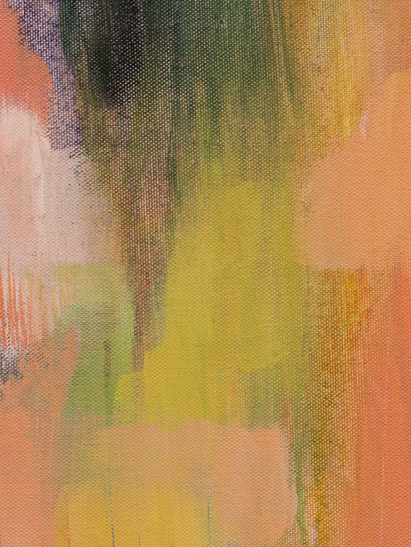 "Homegrown Abstract" - 16" x 20" Framed