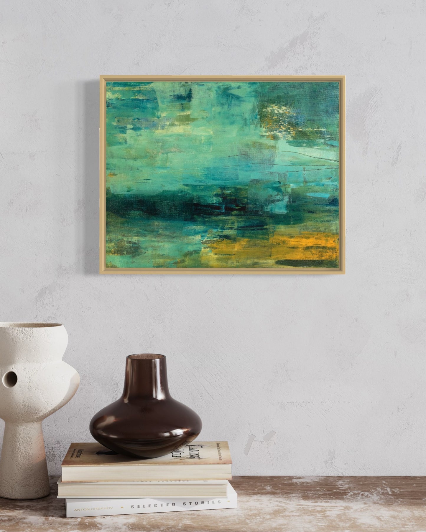 "A Trip to the Lake" 16” x 20”” Framed