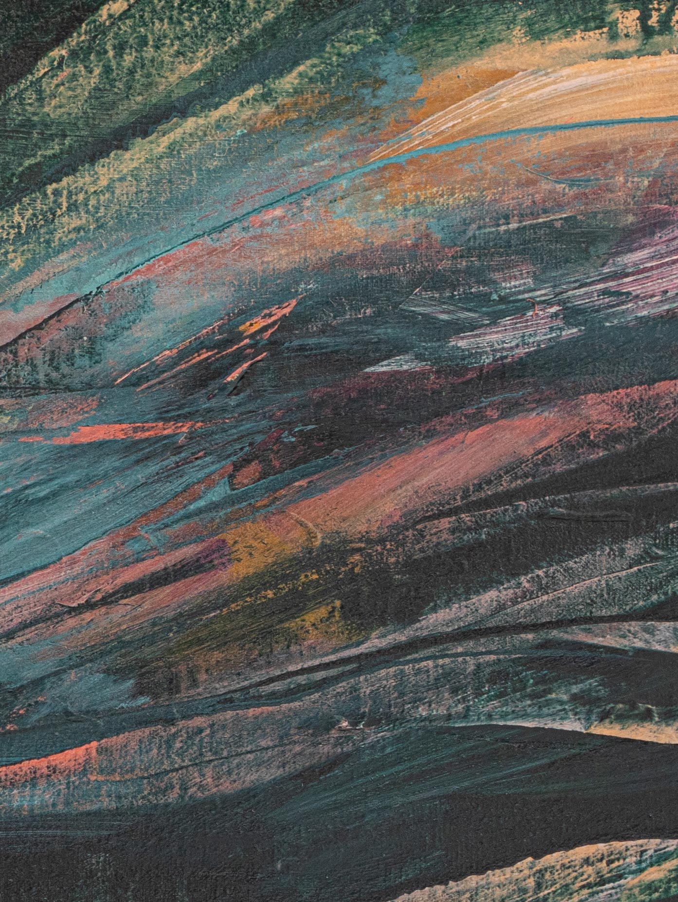 "My Fears Were Drowned in Perfect Love" - 20"x40"