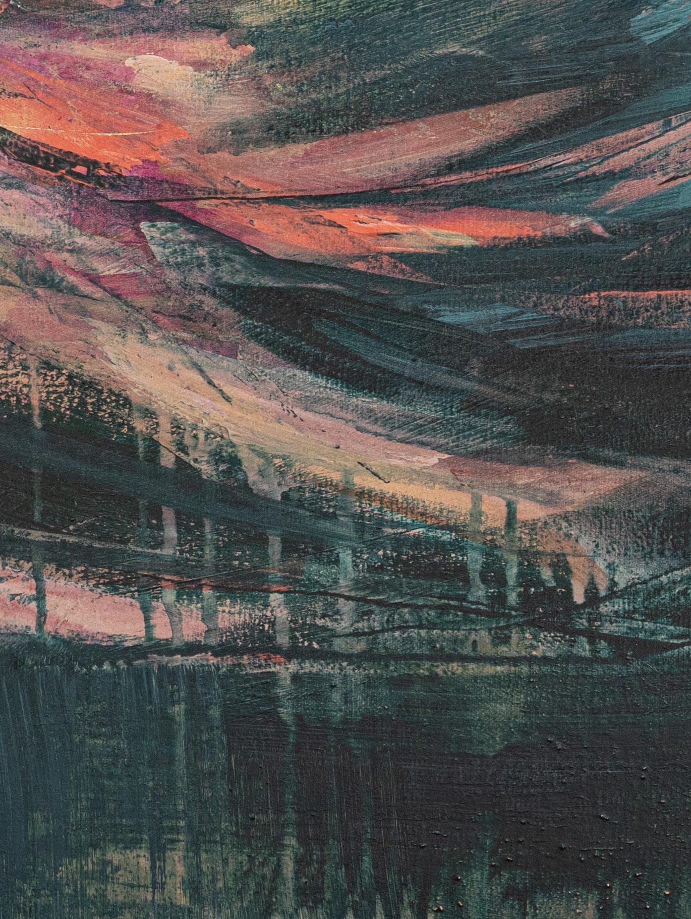 "My Fears Were Drowned in Perfect Love" - 20"x40"