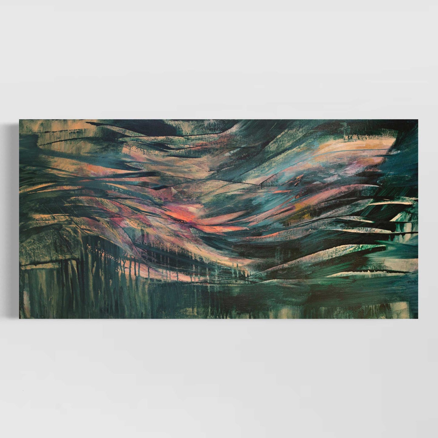 "My Fears Were Drowned in Perfect Love" - 20"x40"