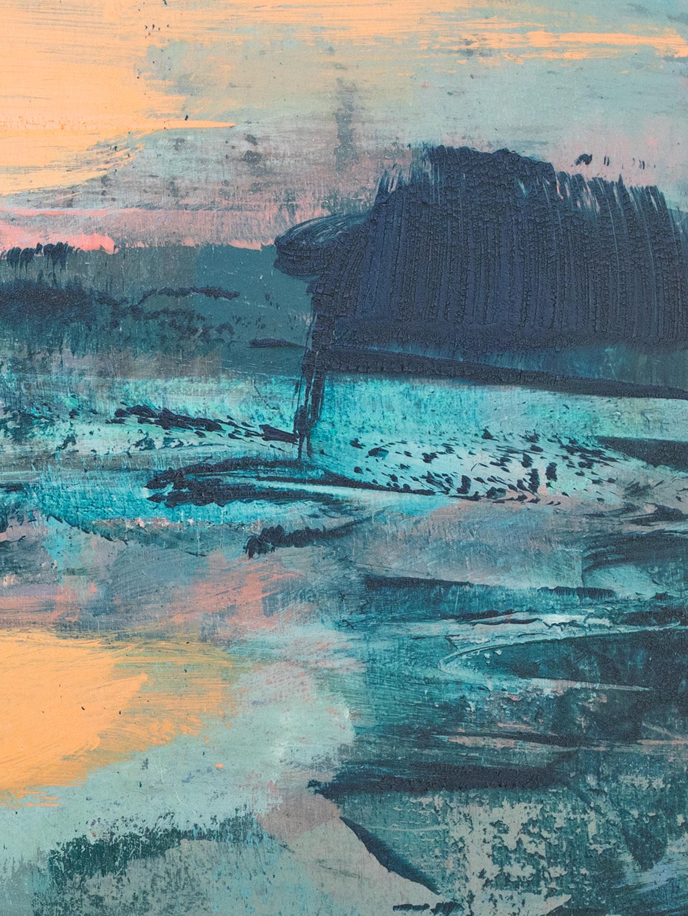 "Scouting 1" - 12" x 12"