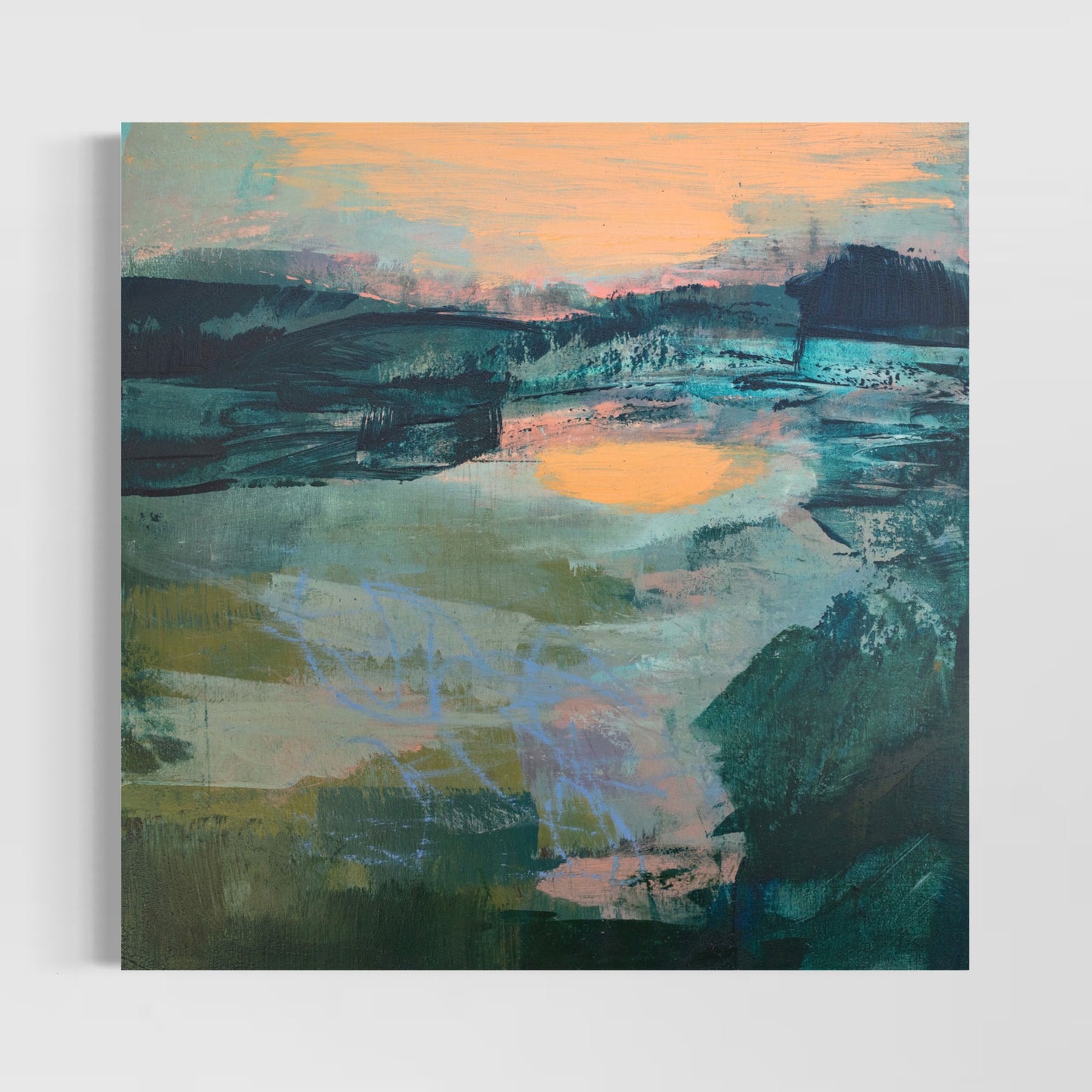 "Scouting 1" - 12" x 12"