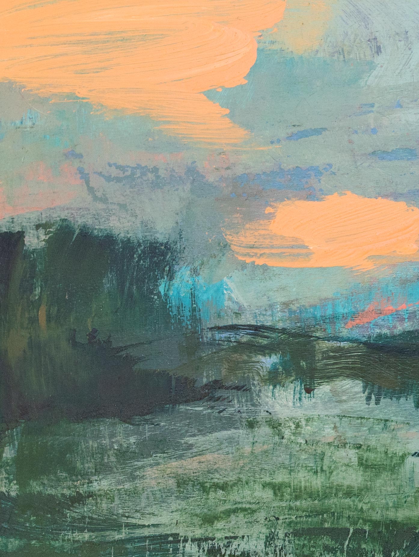"Scouting 2" - 12" x 12"