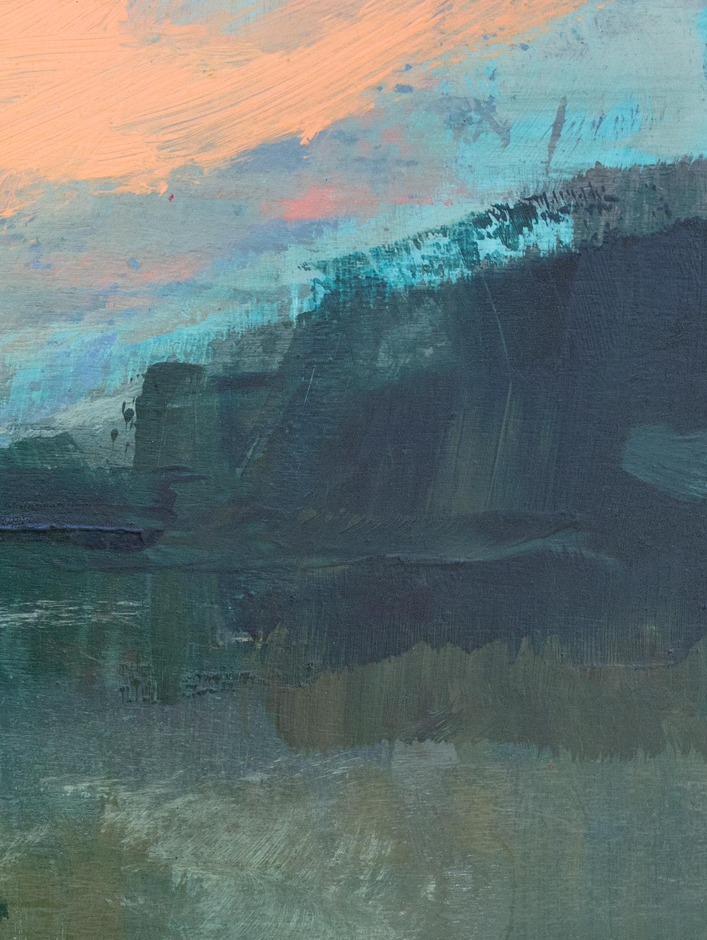 "Scouting 2" - 12" x 12"