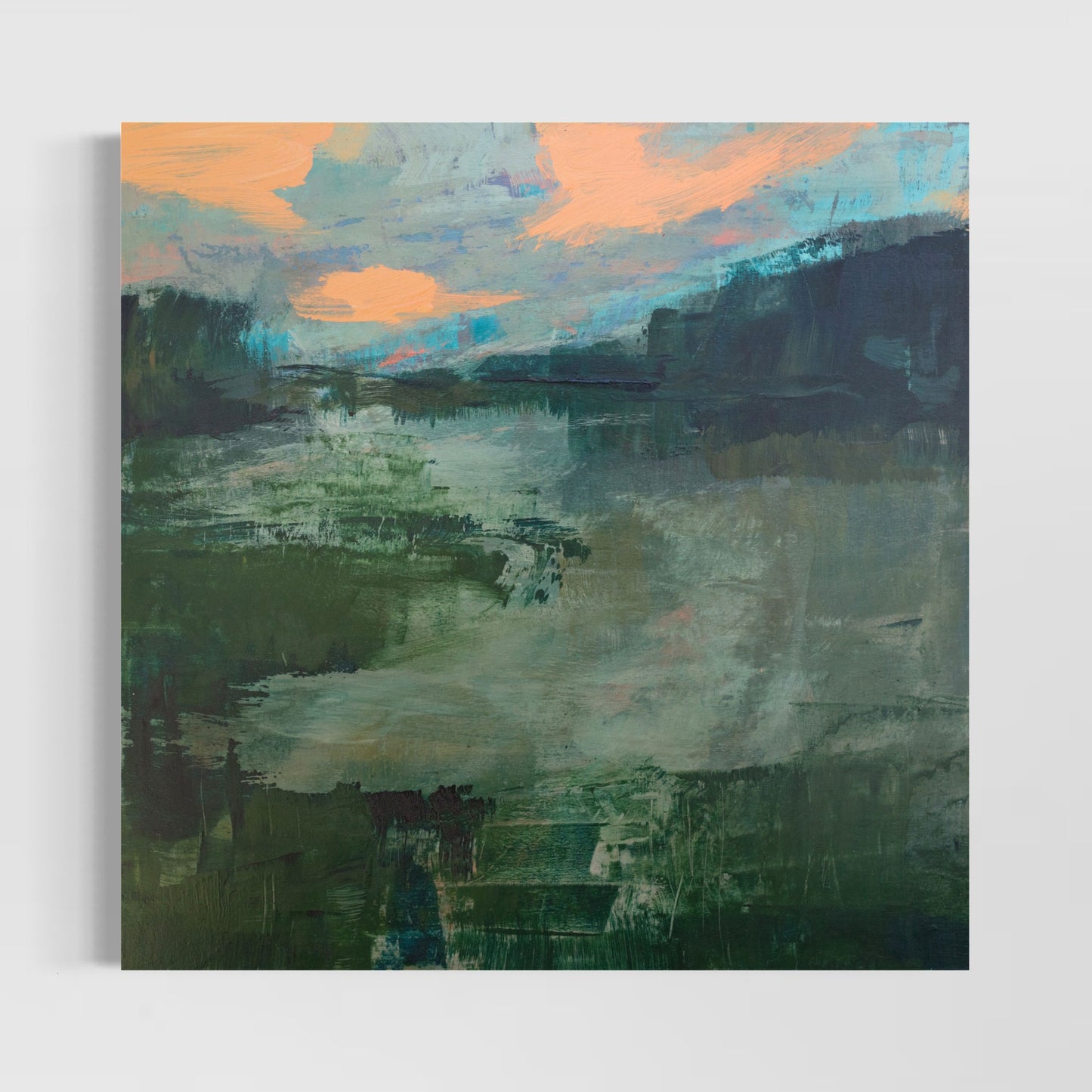 "Scouting 2" - 12" x 12"