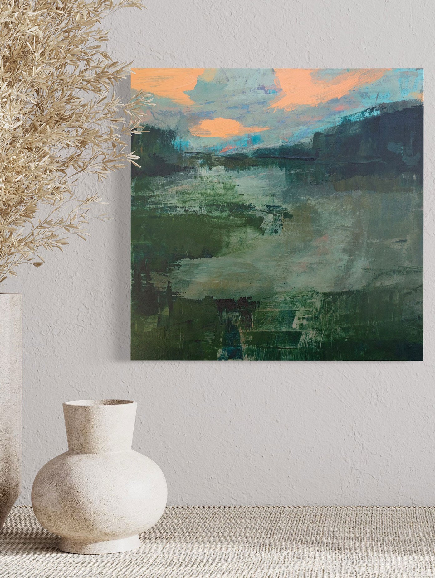 "Scouting 2" - 12" x 12"