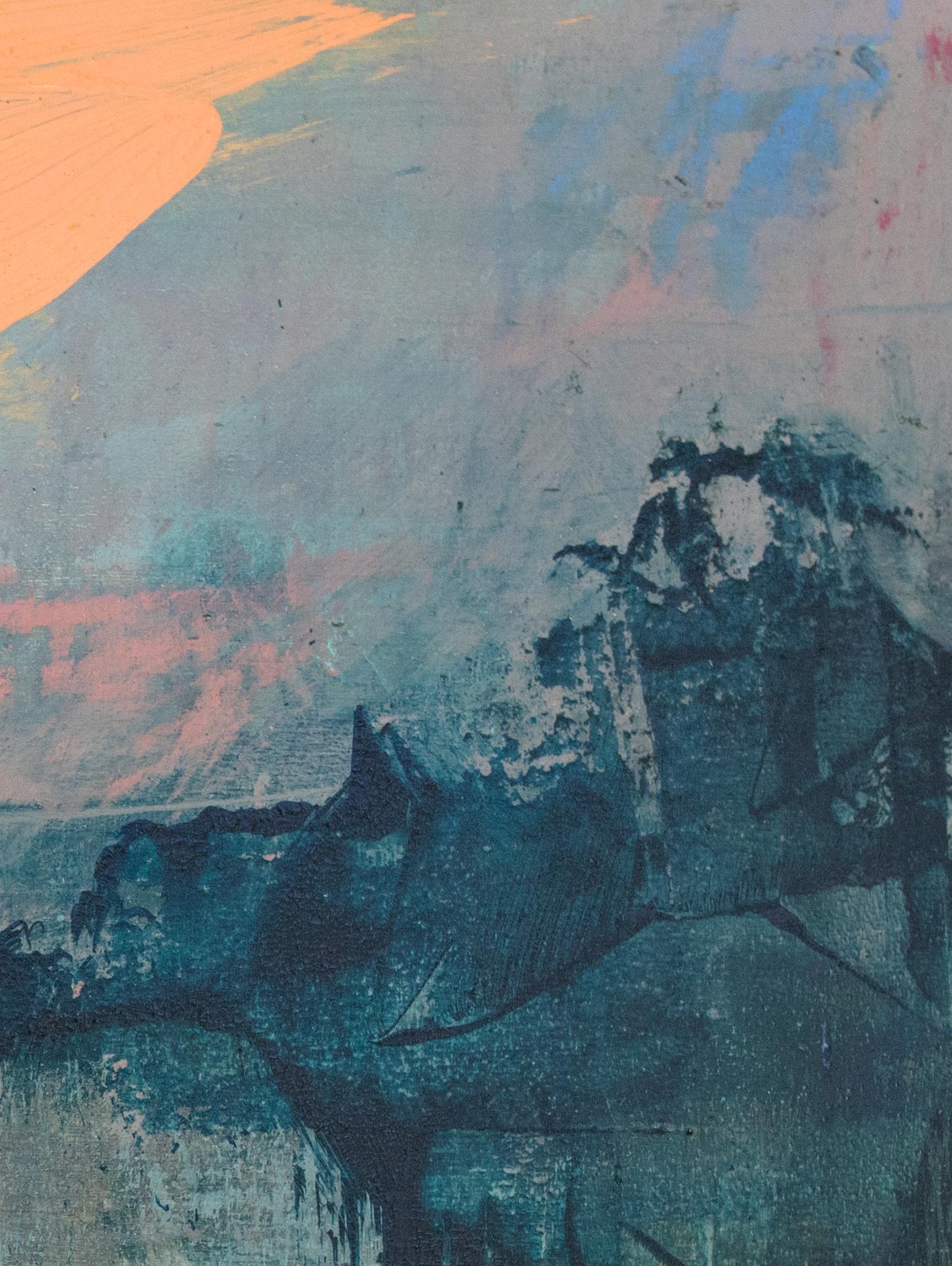 "Scouting 4" - 12" x 12"