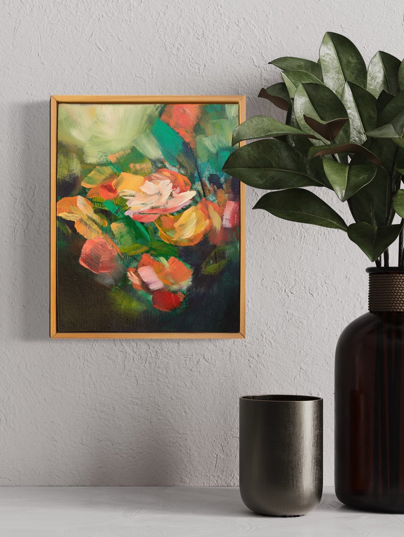 "Shine Bright Like a Dianthus" - 8" x 10" Framed