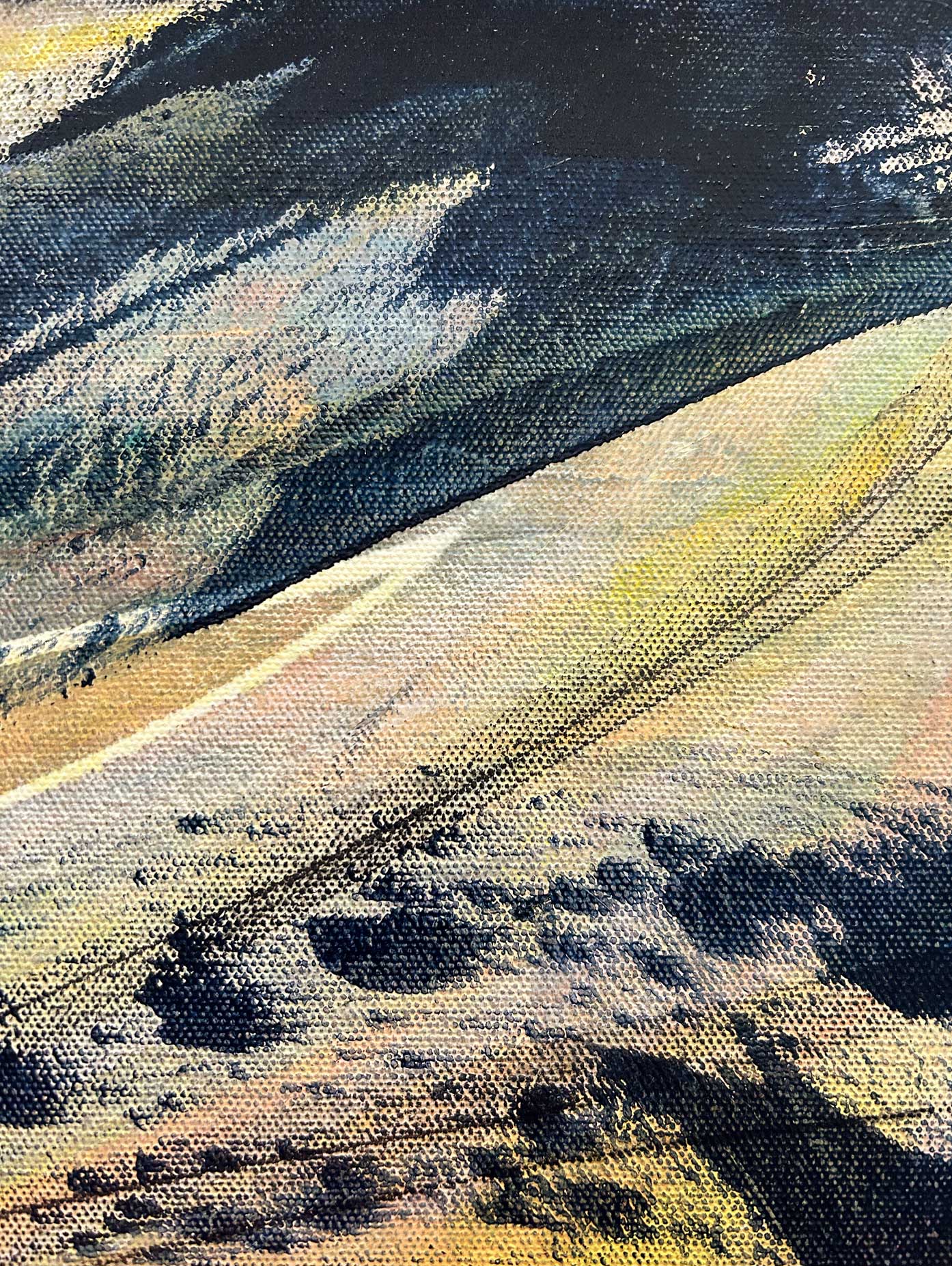 "Spring Papillons" - 16" x 20" Framed