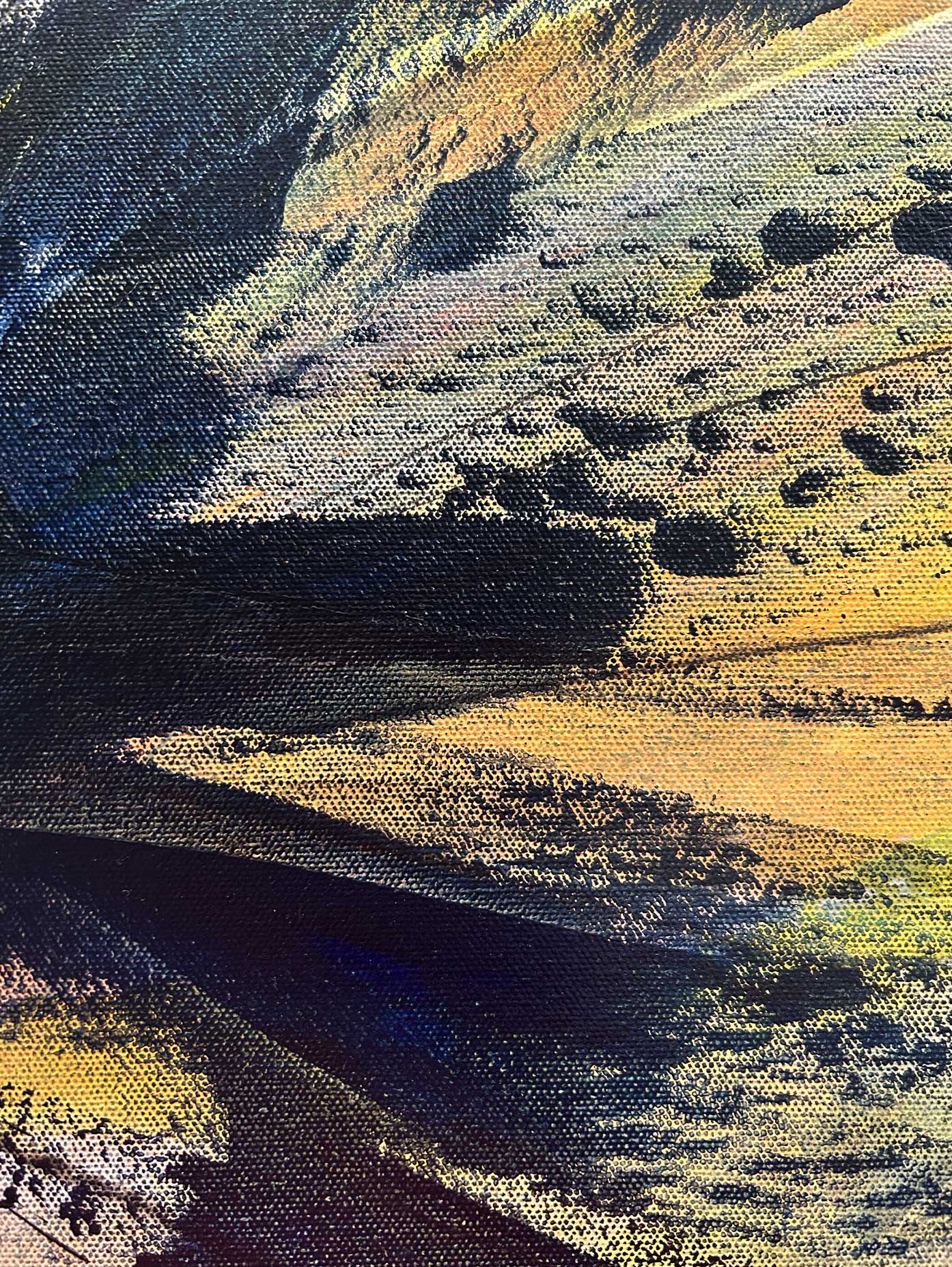 "Spring Papillons" - 16" x 20" Framed