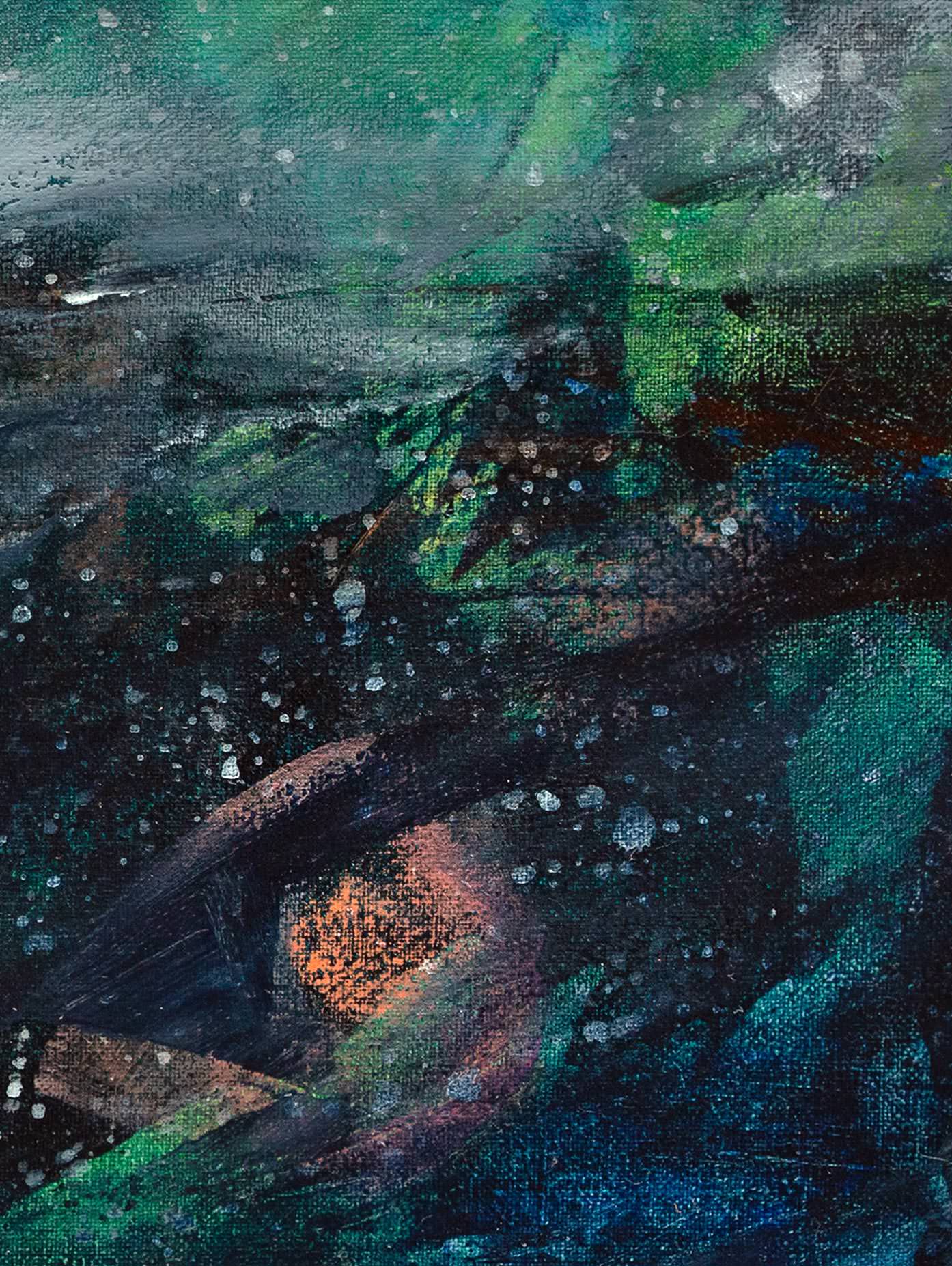 "When Oceans Rise" - 12" x 16" Framed