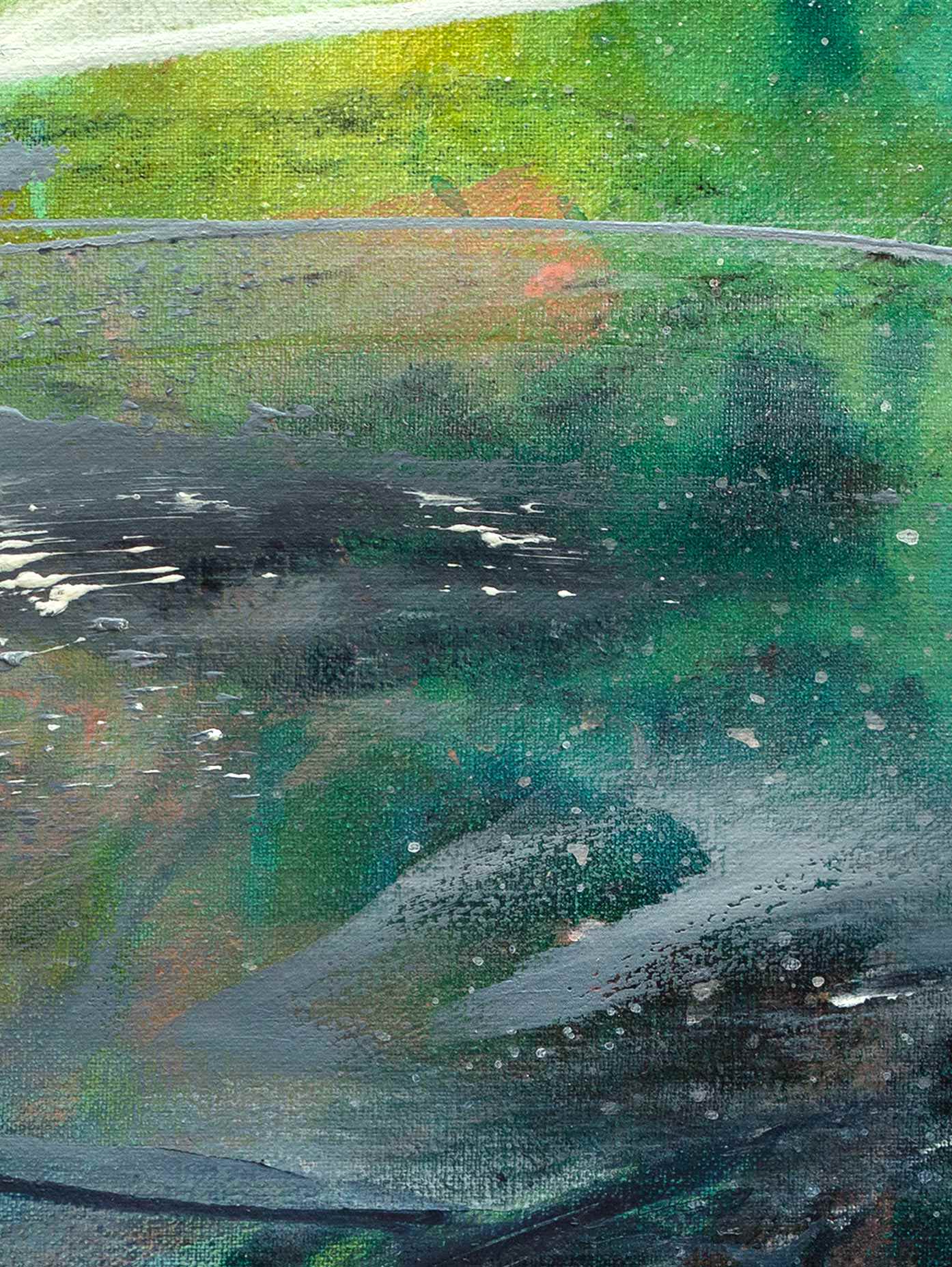 "When Oceans Rise" - 12" x 16" Framed