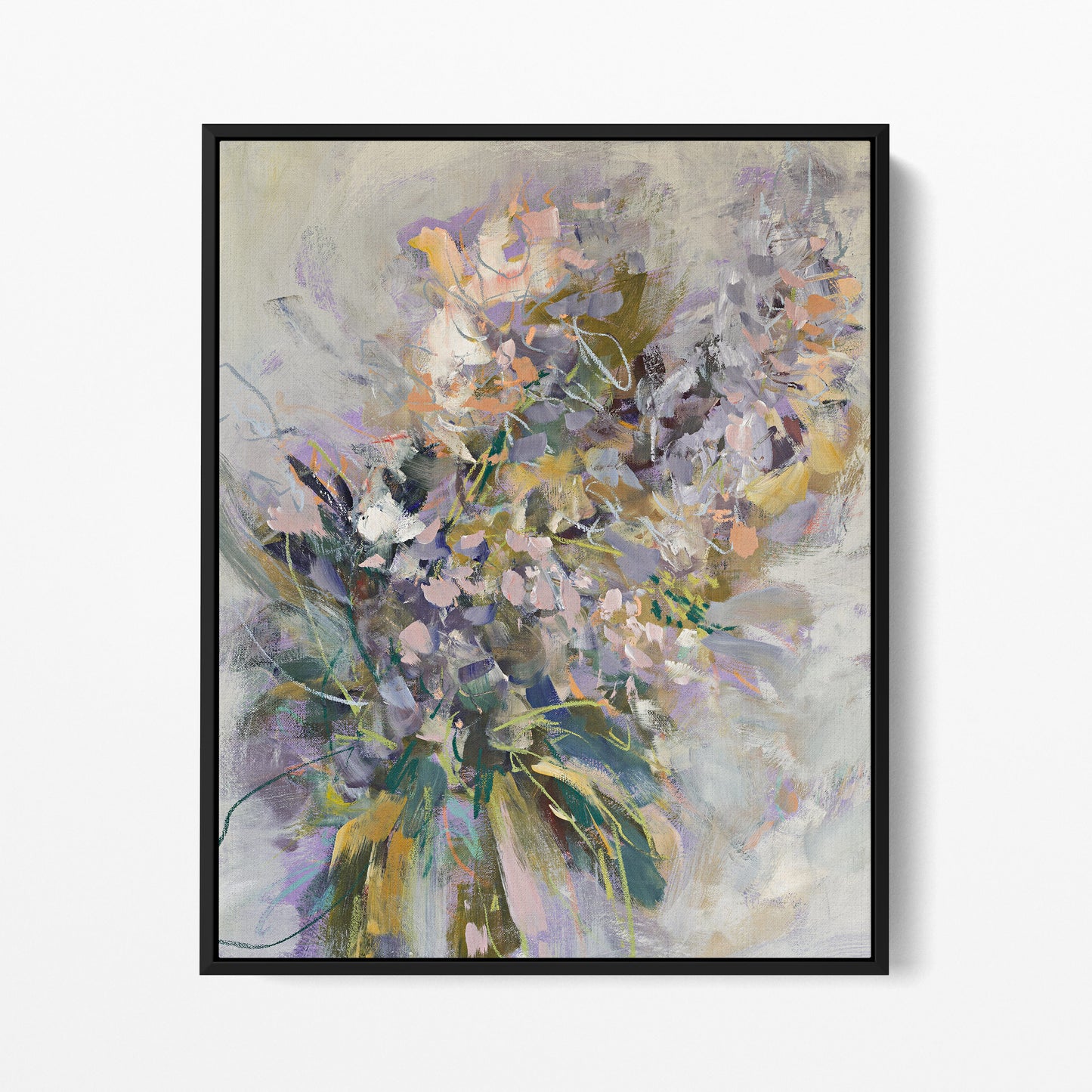 "Napping in the Lupines" Canvas Print