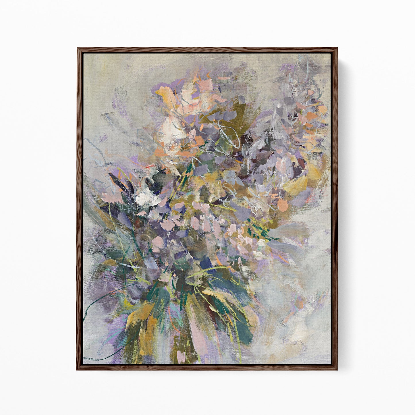 "Napping in the Lupines" Canvas Print