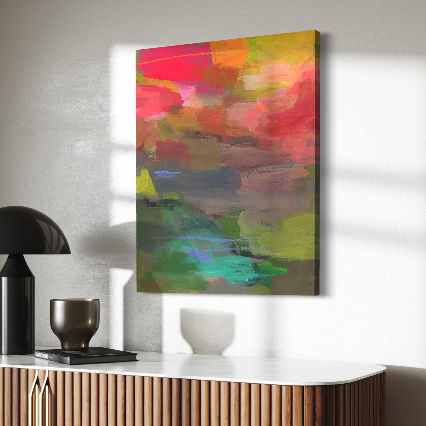 "The Spectrum of Sunset" Gallery Wrapped Canvas