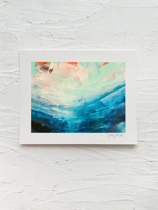 "From Sea to Shining Sea" • 8x10" print