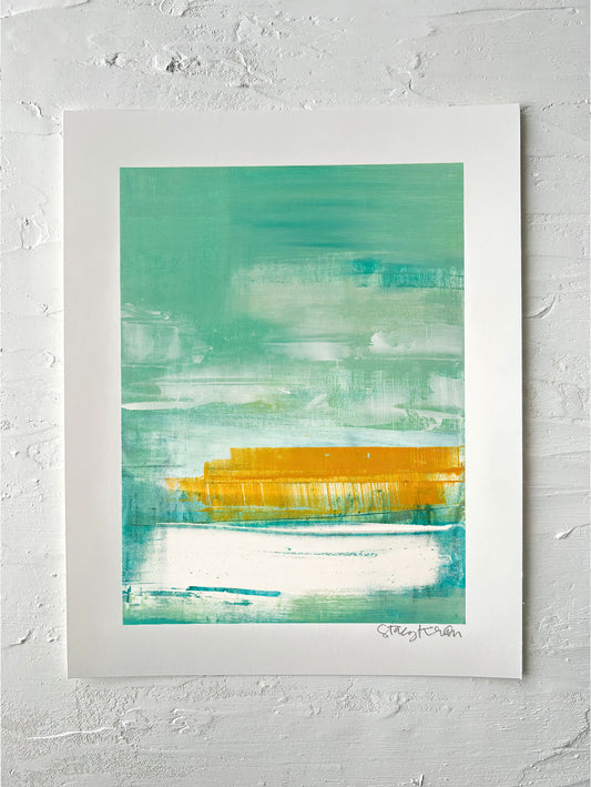 "Golden Horizon" • 8x10" print