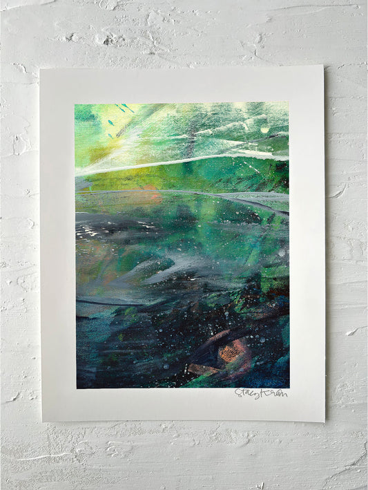 "When Oceans Rise 2" • 8x10" print