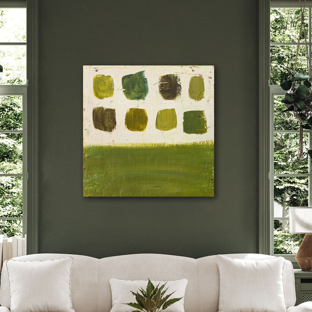 "Olive Palette" Gallery Wrapped Canvas