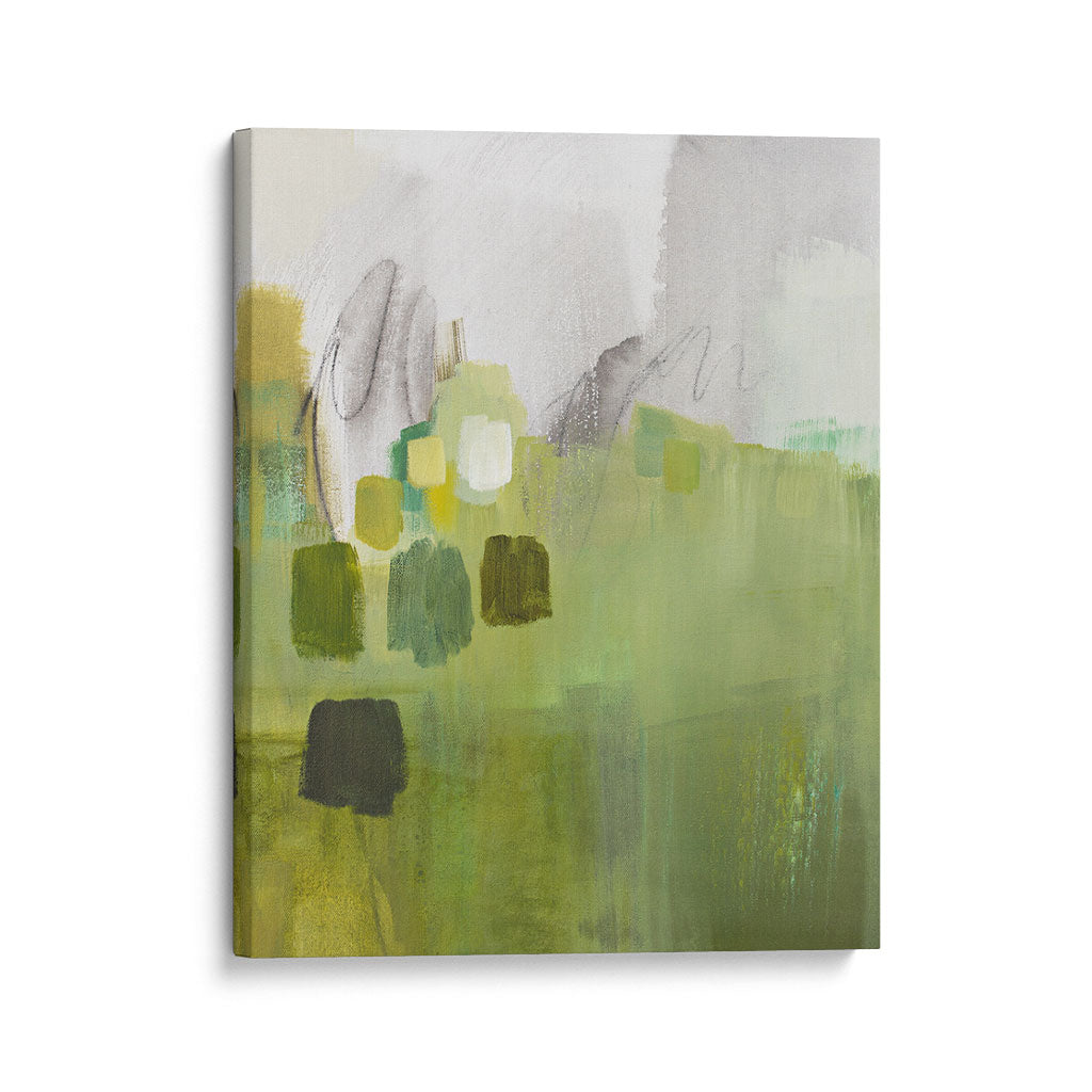 "Verdant Study" Gallery Wrapped Canvas