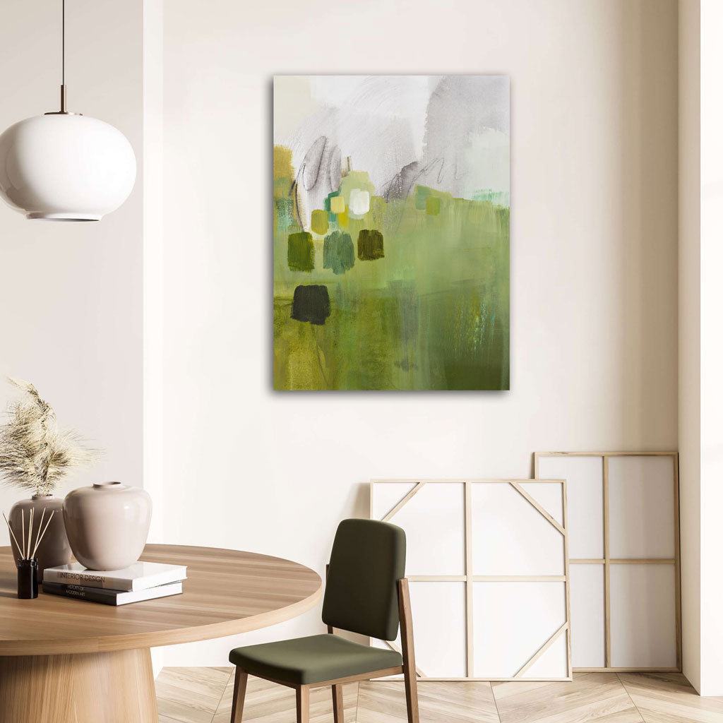 "Verdant Study" Gallery Wrapped Canvas