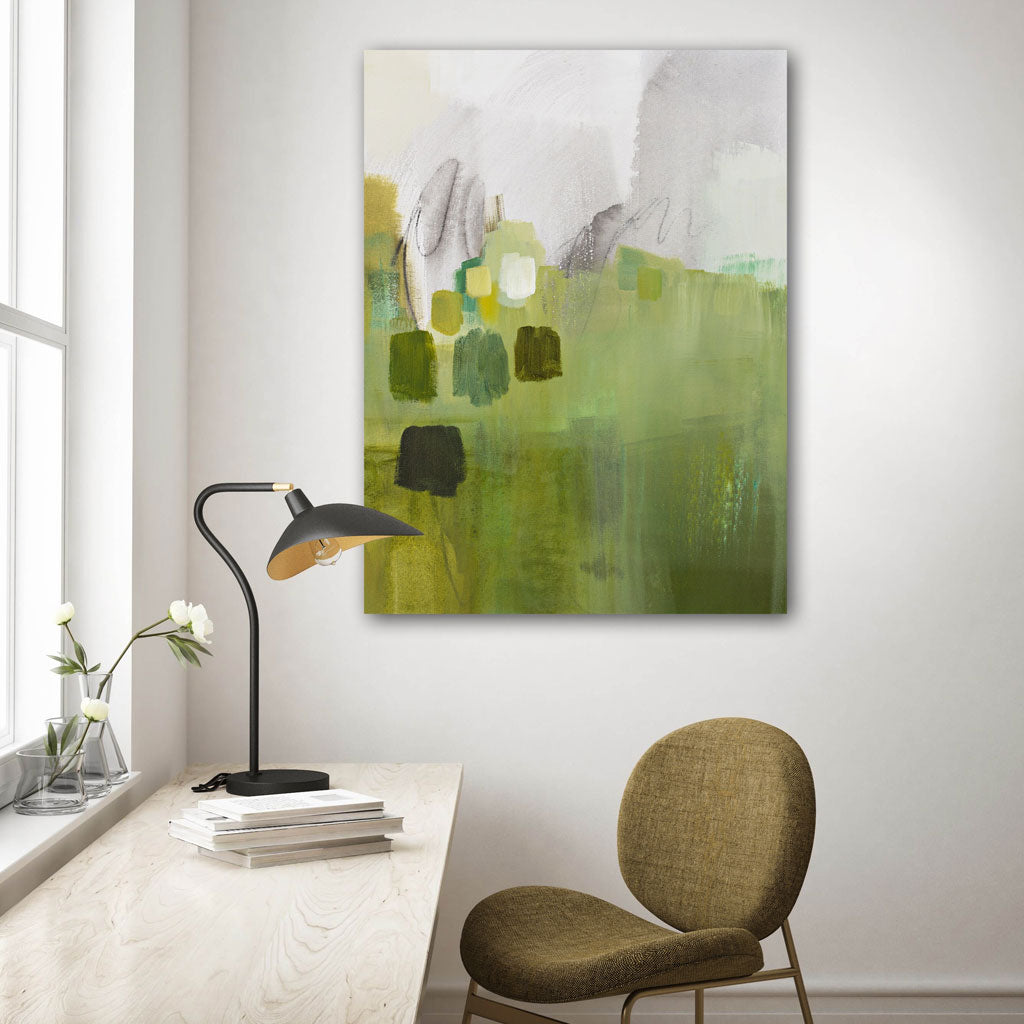 "Verdant Study" Gallery Wrapped Canvas