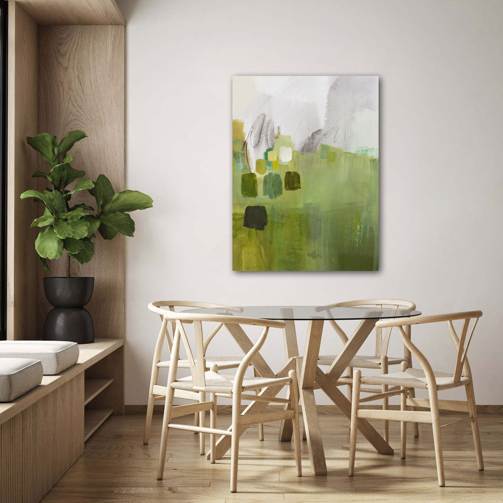 "Verdant Study" Gallery Wrapped Canvas