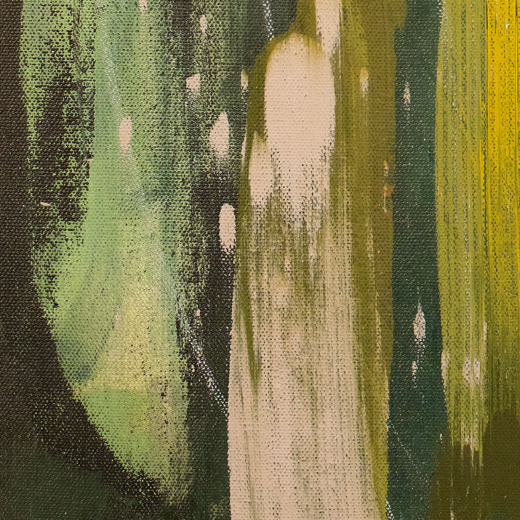 "Verde Abstract" Gallery Wrapped Canvas