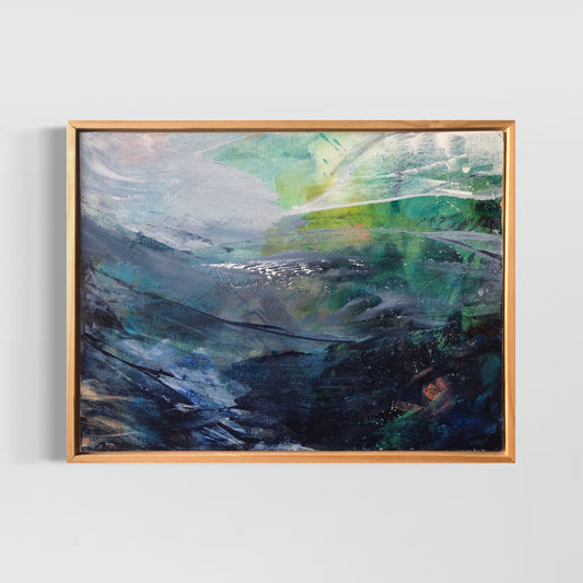 "When Oceans Rise" - 12" x 16" Framed